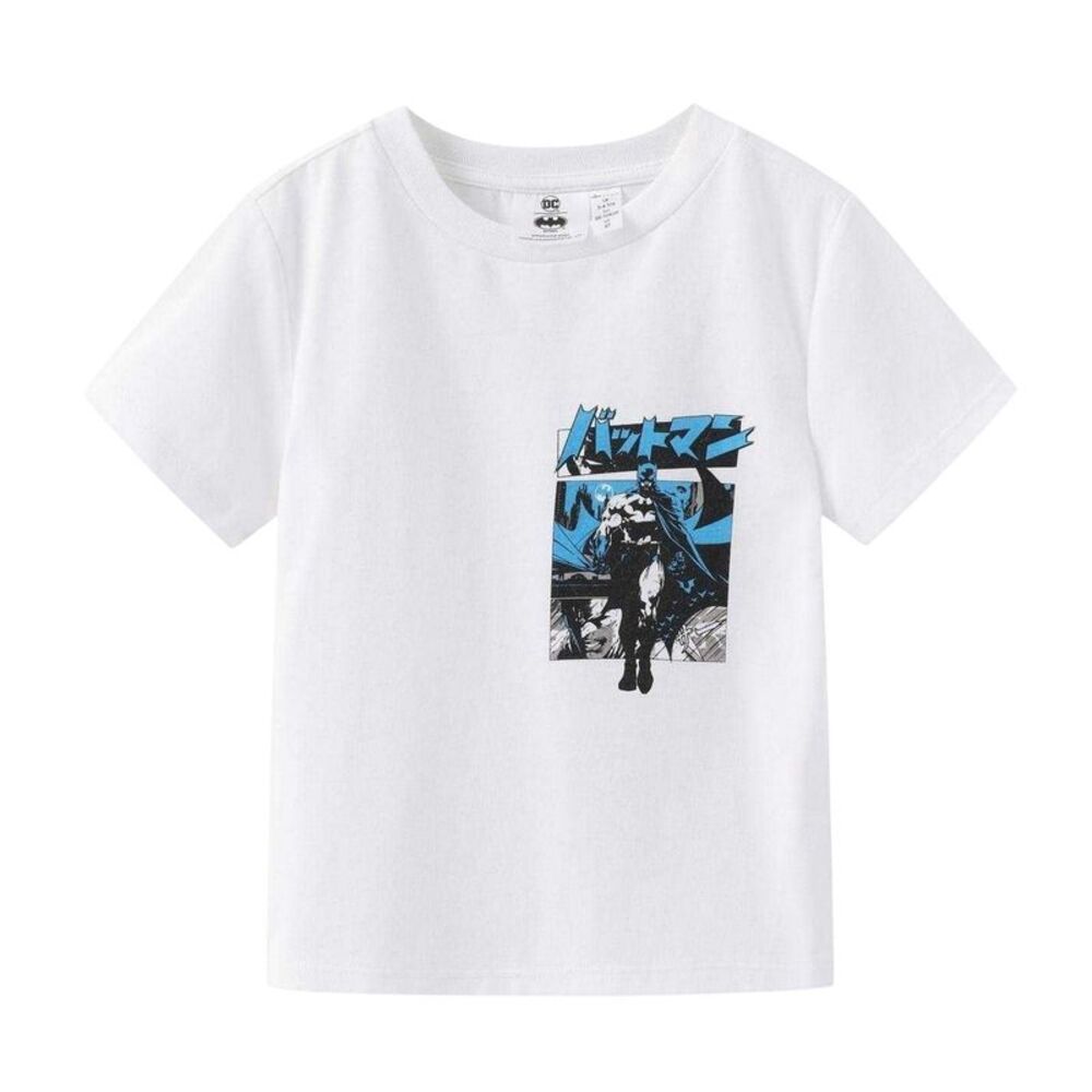 Batman Childrens/Kids Character Cotton T-Shirt / White